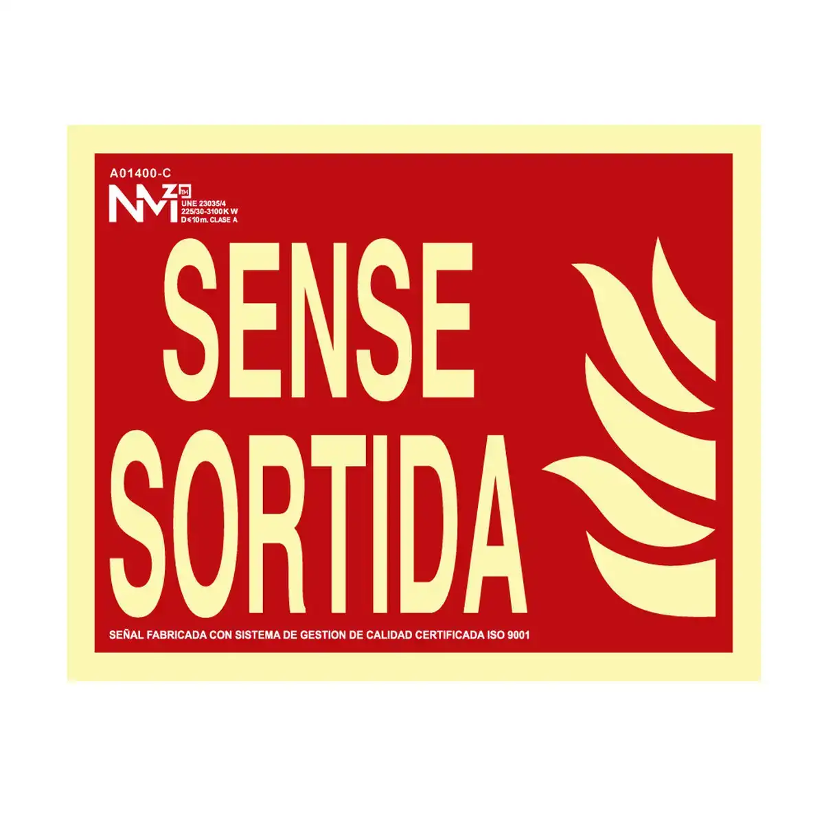 Panneau normaluz sense sortida pvc 30 x 15 cm _9092. Bienvenue sur DIAYTAR COTE D'IVOIRE - Votre Évasion Shopping Personnalisée. Parcourez notre collection unique et trouvez des articles qui reflètent votre style et votre individualité.