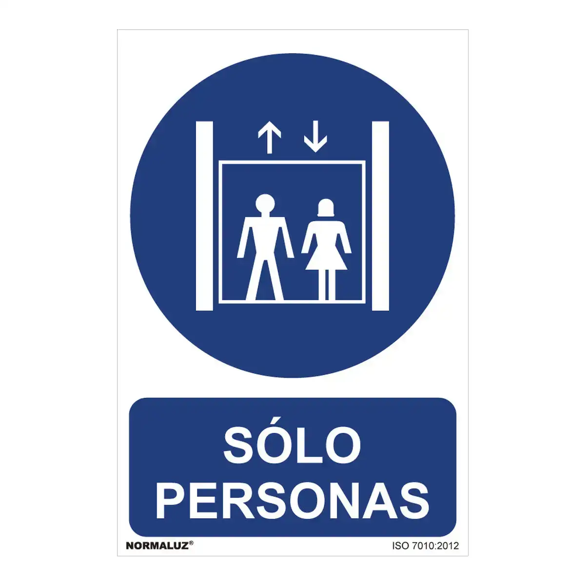 Panneau normaluz solo personas pvc 30 x 40 cm _5676. DIAYTAR COTE D'IVOIRE - Où Choisir est une Découverte. Parcourez notre catalogue et trouvez des articles qui éveillent votre curiosité et enrichissent votre expérience shopping.