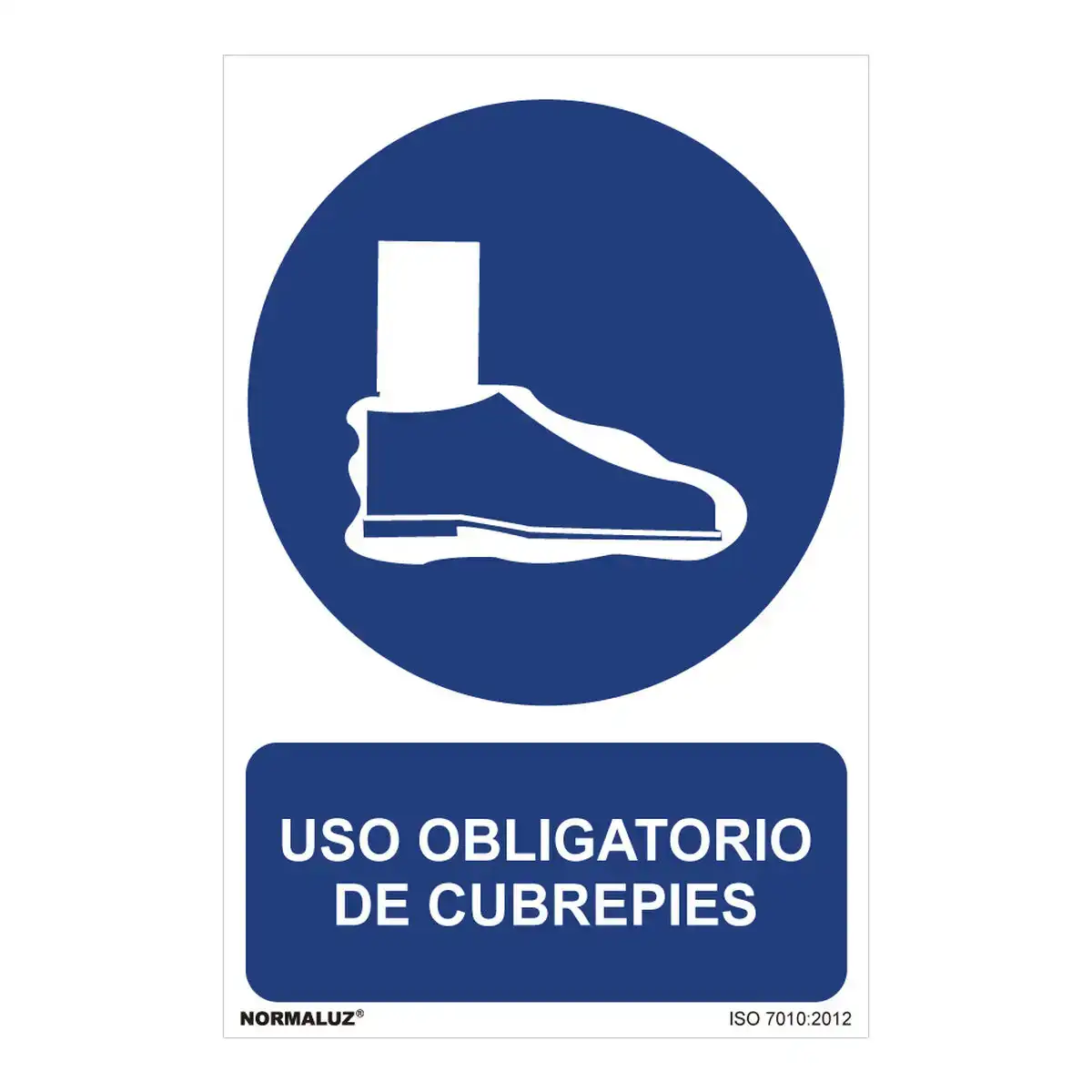 Panneau normaluz uso obligatorio de cubrepies pvc 30 x 40 cm _2075. DIAYTAR COTE D'IVOIRE - Là où Chaque Achat a du Sens. Explorez notre gamme et choisissez des produits qui racontent une histoire, du traditionnel au contemporain.
