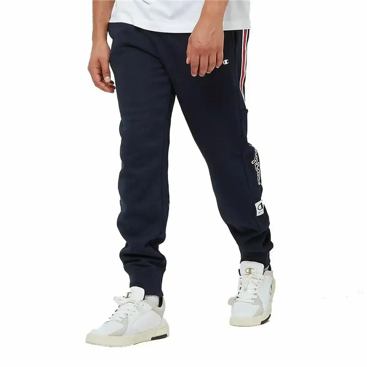 Pantalon de sport long champion blue marine homme_1169. DIAYTAR COTE D'IVOIRE - Où Choisir Rime avec Qualité. Découvrez notre sélection soigneusement conçue et choisissez des articles qui incarnent l'excellence et l'innovation.
