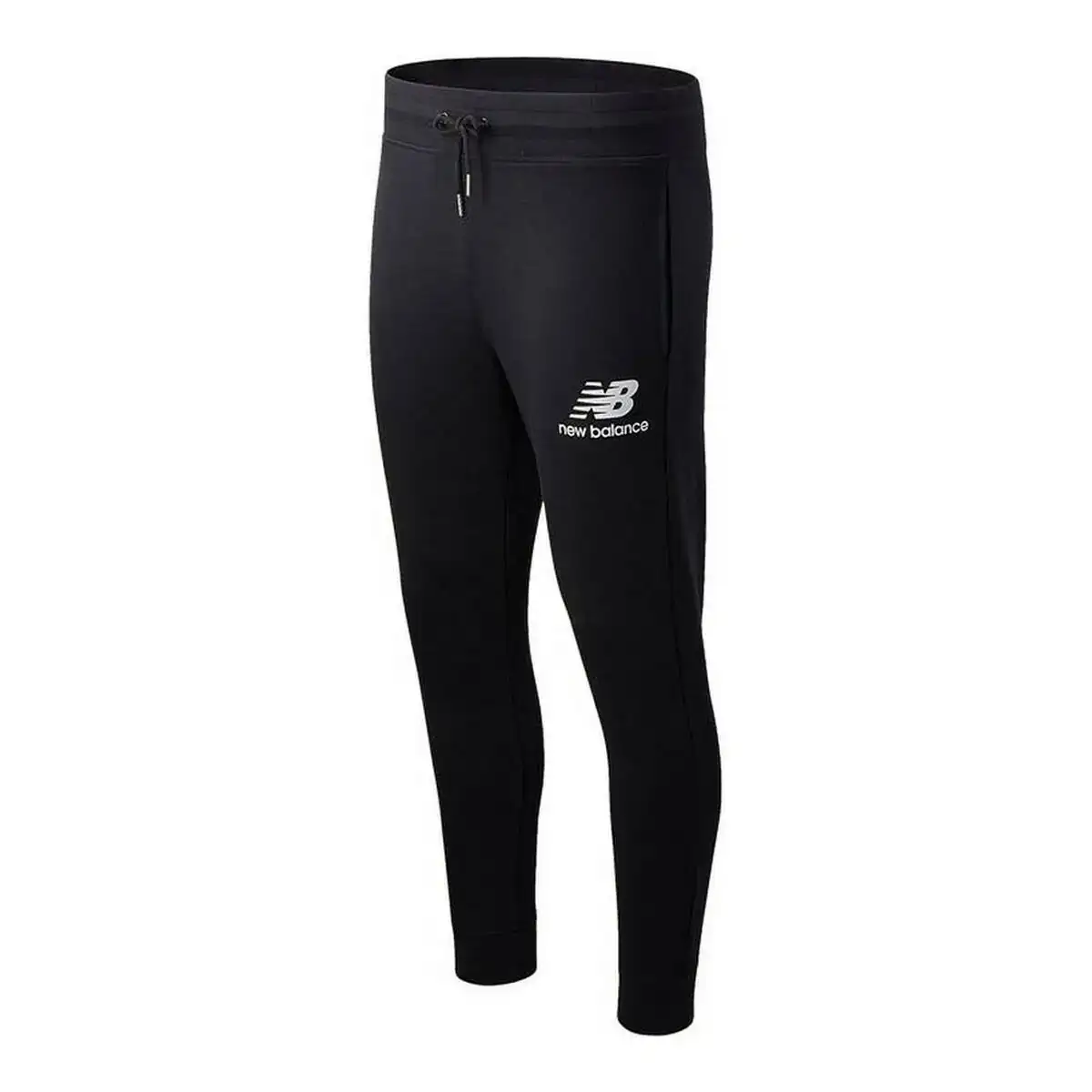 Pantalon de sport long new balance essential stack logo noir unisexe_2490. DIAYTAR COTE D'IVOIRE - Là où la Qualité est Non Négociable. Parcourez notre boutique en ligne pour découvrir des produits qui incarnent le raffinement et l'excellence du Côte d'Ivoire.