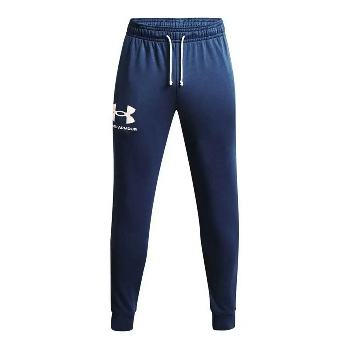 Pantalon de sport long under armour jogger rival terry bleu fonce homme_9101. DIAYTAR COTE D'IVOIRE - Votre Escale Shopping incontournable. Explorez notre boutique en ligne et dénichez des trésors qui reflètent la richesse culturelle et la modernité du Côte d'Ivoire.