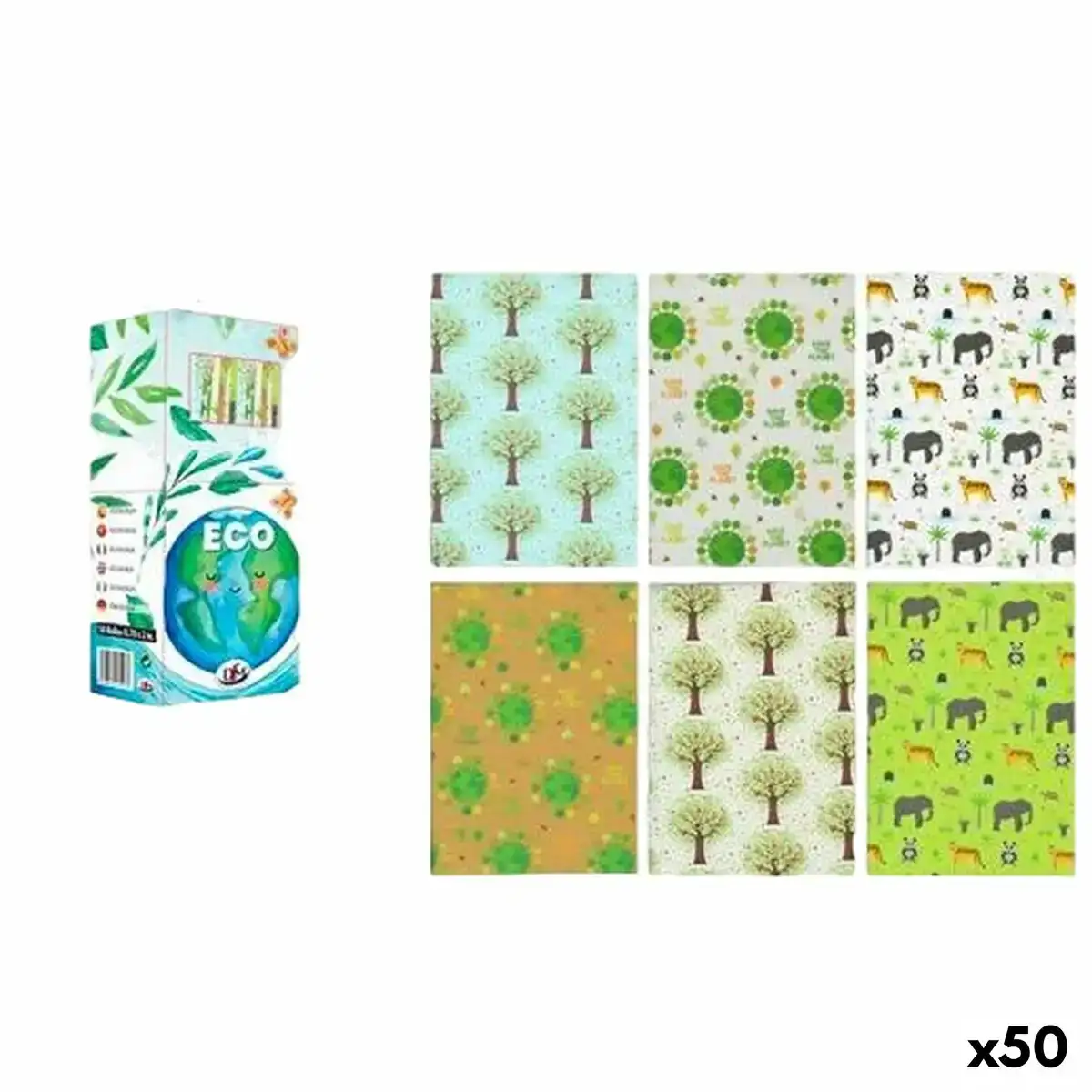 Papier cadeau dm eco 50 unites _1040. DIAYTAR COTE D'IVOIRE - Où l'Élégance Rencontré l'Accessibilité. Parcourez notre catalogue et trouvez des produits qui apportent une touche de sophistication à votre vie quotidienne sans compromettre votre budget.
