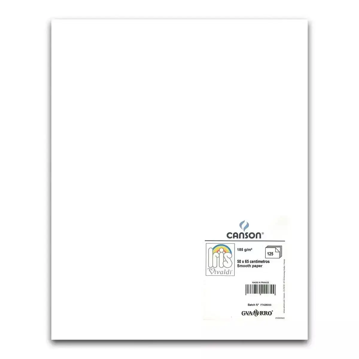 Papier carton iris blanc 50 x 65 cm 25 unites _6971. DIAYTAR COTE D'IVOIRE - Où Chaque Sélection Vous Parle. Parcourez nos catégories et découvrez des produits qui reflètent vos passions et vos besoins, pour un shopping personnel et inspirant.