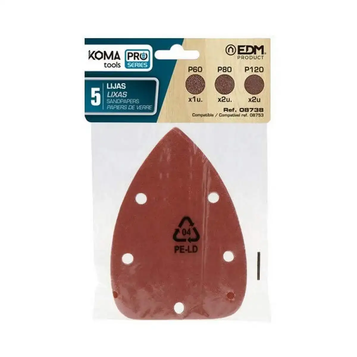 Papier de verre koma tools 08753_9530. DIAYTAR COTE D'IVOIRE - Là où la Qualité est Non Négociable. Parcourez notre boutique en ligne pour découvrir des produits qui incarnent le raffinement et l'excellence du Côte d'Ivoire.
