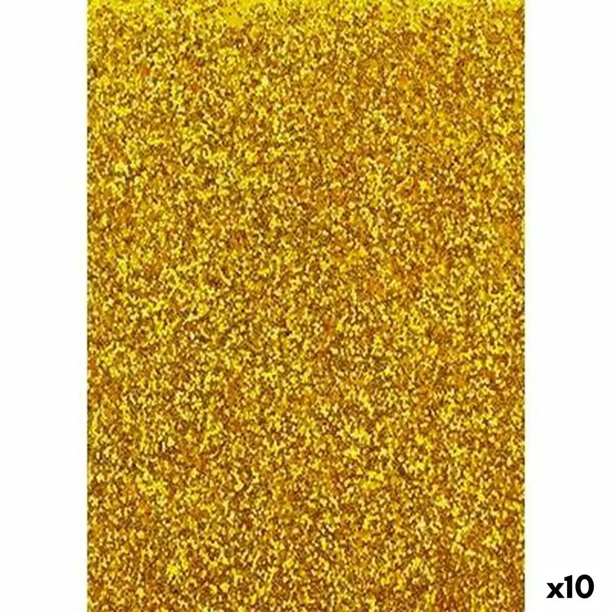 Papier glitter feuille de mousse dore 50 x 70 cm 10 unites _9538. DIAYTAR COTE D'IVOIRE - L'Art de Vivre avec Authenticité. Explorez notre gamme de produits artisanaux et découvrez des articles qui apportent une touche unique à votre vie.
