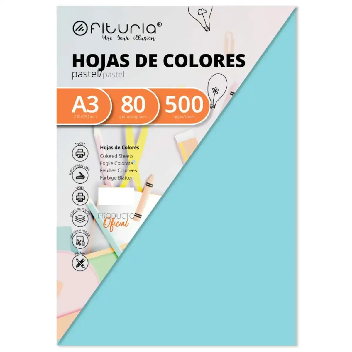 Papier pour imprimante fabrisa bleu bleu clair a3 500 volets_9922. Bienvenue sur DIAYTAR COTE D'IVOIRE - Où Choisir Rime avec Qualité. Explorez notre gamme diversifiée et découvrez des articles conçus pour répondre à vos attentes élevées.
