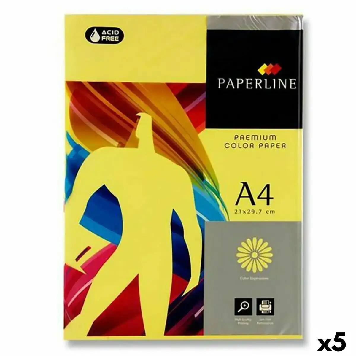 Papier pour imprimante fabrisa paperline premium 80 g m2 jaune a4 500 volets 5 unites _5216. Bienvenue chez DIAYTAR COTE D'IVOIRE - Où le Shopping Rencontre la Qualité. Explorez notre sélection soigneusement conçue et trouvez des produits qui définissent le luxe abordable.