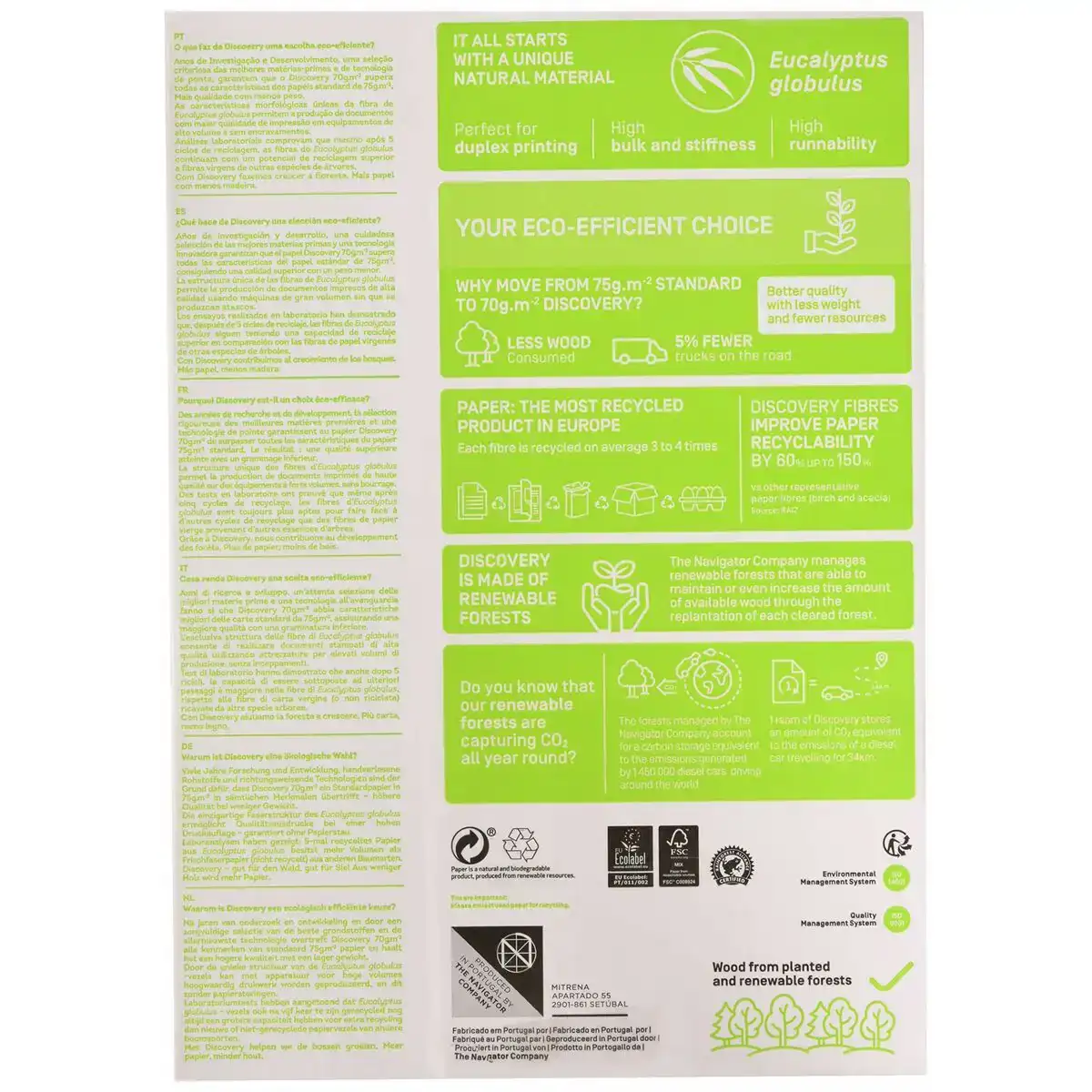 Papier pour imprimante navigator 55912 ream reconditionne b _6236. DIAYTAR COTE D'IVOIRE - Votre Passage vers l'Exceptionnel. Explorez notre boutique en ligne, où chaque produit est choisi avec soin pour offrir une expérience de shopping inoubliable.