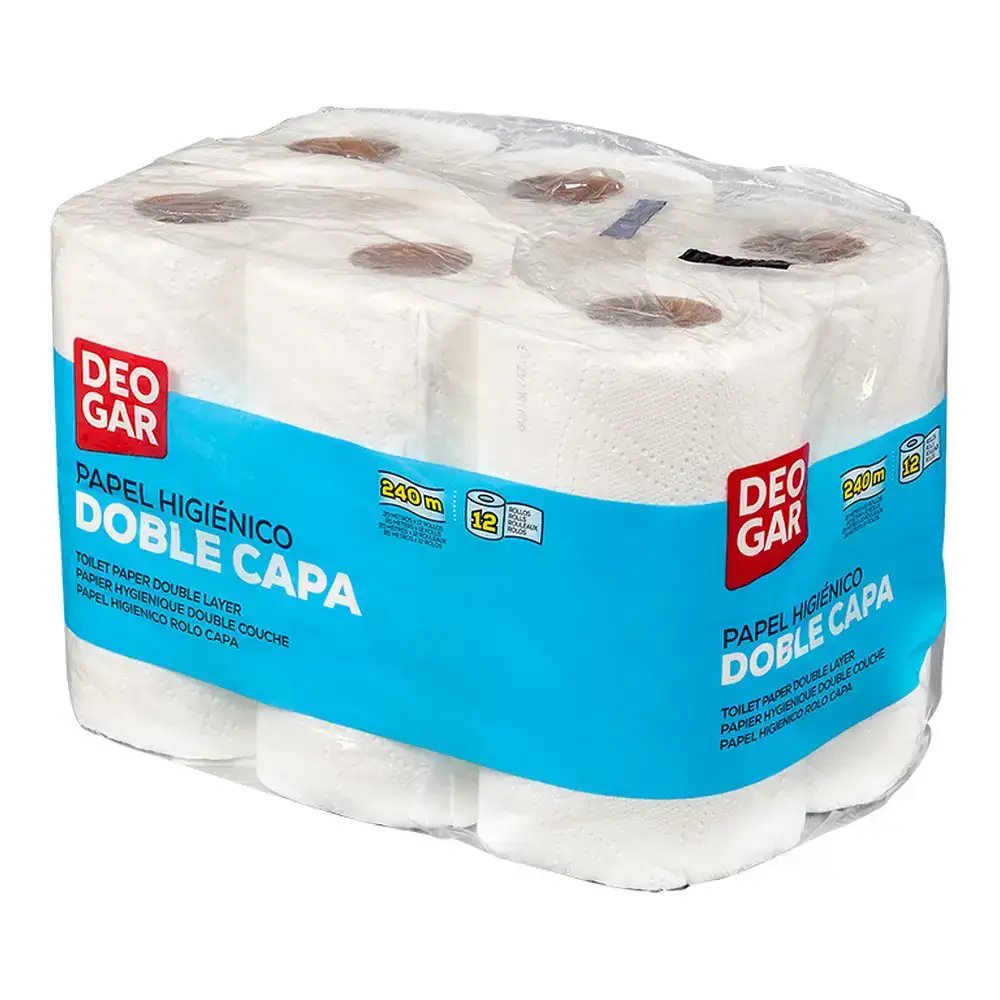 Papier toilette deogar 12 uds _5865. DIAYTAR COTE D'IVOIRE - Là où la Diversité Rencontre la Qualité. Parcourez notre gamme complète et trouvez des produits qui incarnent la richesse et l'unicité du Côte d'Ivoire.