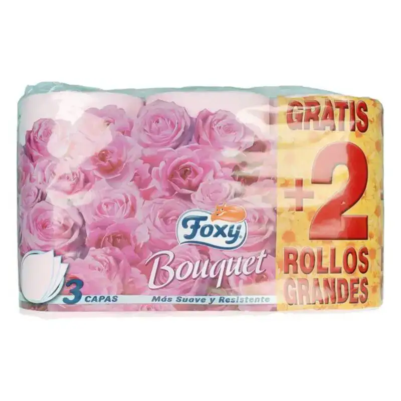 Papier toilette foxy bouquet 3 couches 6 uds _3905. Bienvenue chez DIAYTAR COTE D'IVOIRE - Votre Porte d'Accès à la Diversité. Découvrez notre boutique en ligne et choisissez parmi une pléthore d'articles qui célèbrent la richesse culturelle du Côte d'Ivoire et au-delà.