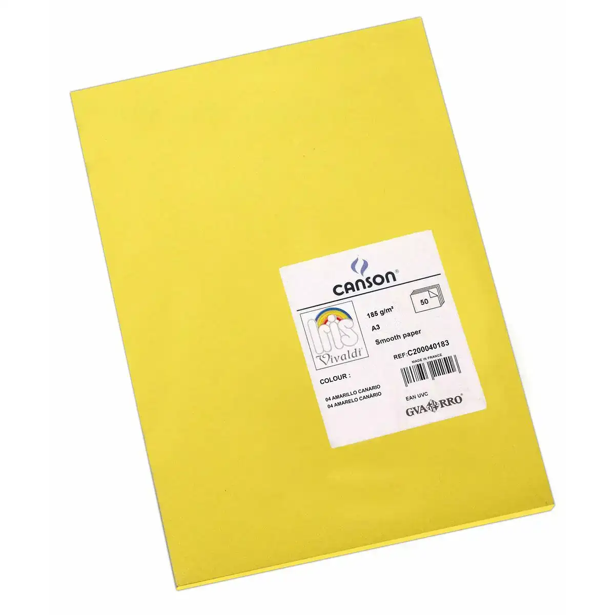 Papiers carton iris canary 29 7 x 42 cm jaune 185 g 50 unites _6792. DIAYTAR COTE D'IVOIRE - Votre Portail Vers l'Élégance Accessible. Parcourez notre boutique en ligne pour découvrir des produits qui incarnent le luxe à des prix abordables.