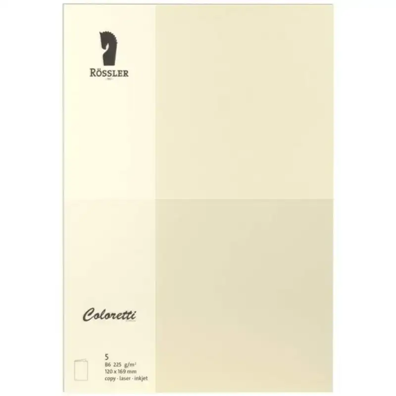 Papiers carton rossler creme 5 pcs reconditionne a _9632. DIAYTAR COTE D'IVOIRE - L'Art de Vivre avec Authenticité. Explorez notre gamme de produits artisanaux et découvrez des articles qui apportent une touche unique à votre vie.