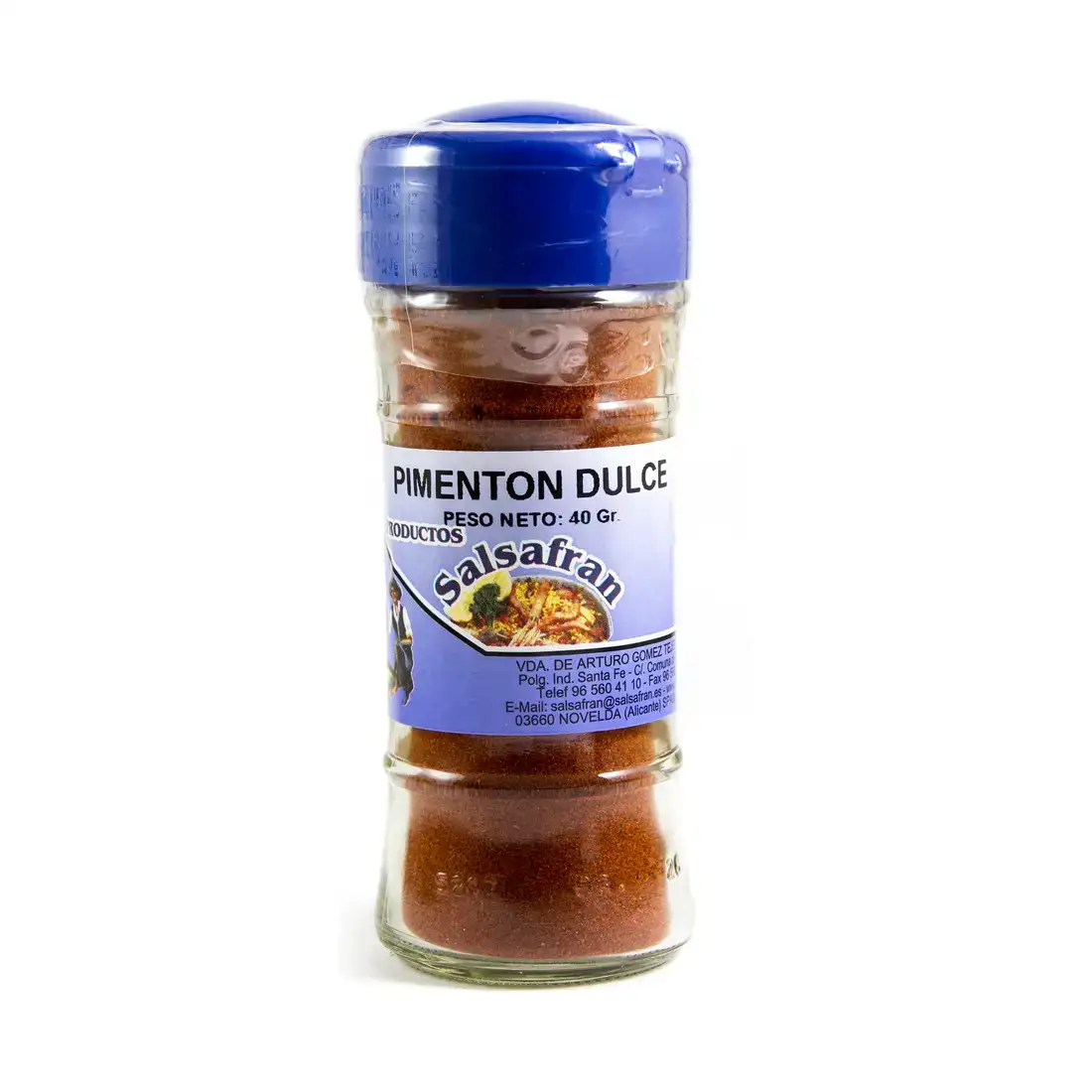 Paprika salsafran doux 40 g _5036. Bienvenue chez DIAYTAR COTE D'IVOIRE - Où Choisir est une Invitation au Voyage. Explorez notre boutique en ligne et découvrez des produits qui vous transportent dans l'univers du Côte d'Ivoire.