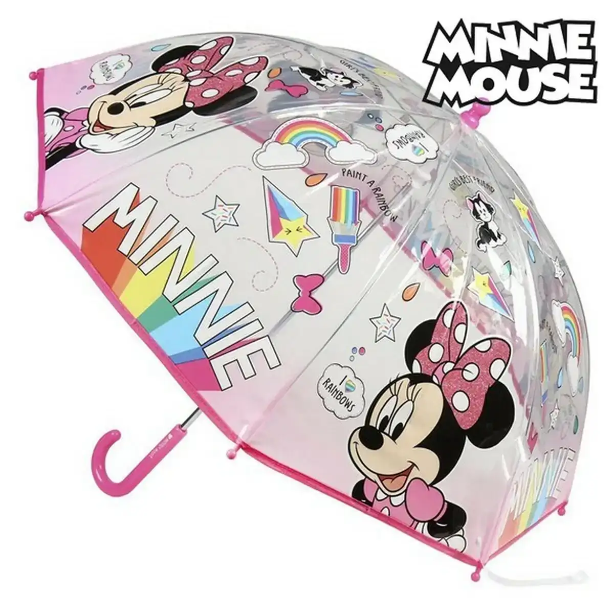 Parapluie minnie mouse 70476 o 71 cm _3999. DIAYTAR COTE D'IVOIRE - L'Art de Vivre l'Élégance Accessible. Parcourez notre gamme variée et choisissez des produits qui ajoutent une touche de sophistication à votre style.