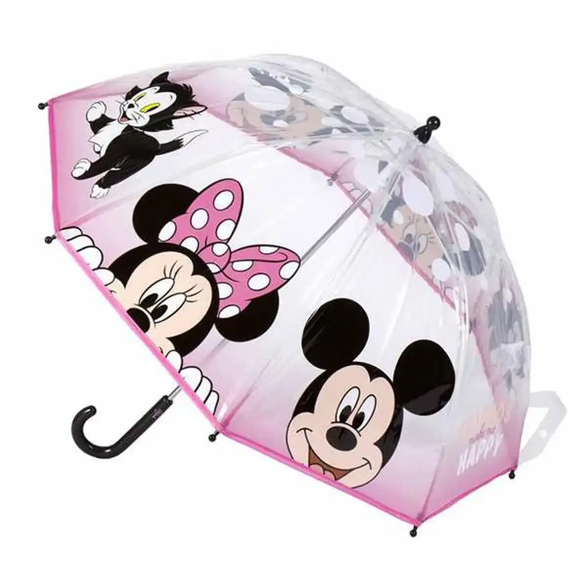 Parapluie minnie mouse o 71 cm 45cm_1958. DIAYTAR COTE D'IVOIRE - Là où Chaque Produit a son Histoire. Découvrez notre gamme de produits, chacun portant en lui le récit de l'artisanat et de la passion, pour vous offrir une expérience de shopping authentique.
