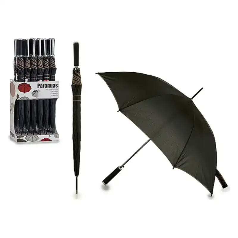 Parapluie noir 5 x 85 x 5 cm_6959. Bienvenue sur DIAYTAR COTE D'IVOIRE - Où l'Élégance Rencontrer la Tradition. Explorez notre gamme variée et trouvez des articles qui marient le chic moderne au charme ancestral.