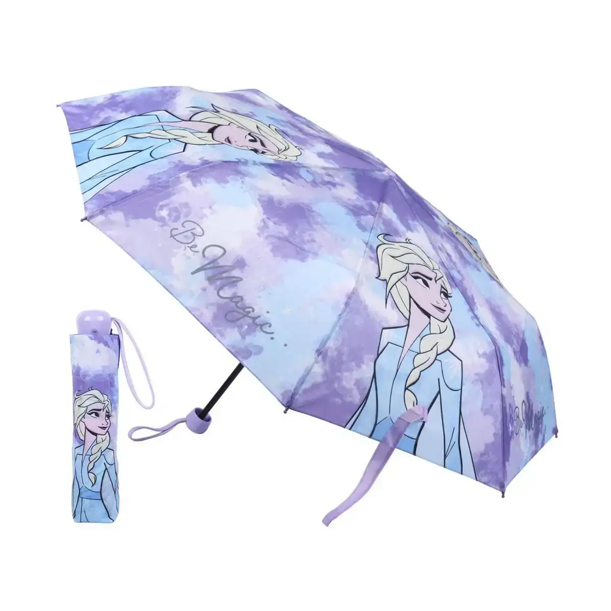 Parapluie pliable frozen violet o 92 cm _4059. DIAYTAR COTE D'IVOIRE - Là où Chaque Achat Contribue à un Rêve. Naviguez à travers notre boutique en ligne et soutenez des artisans talentueux tout en acquérant des trésors.