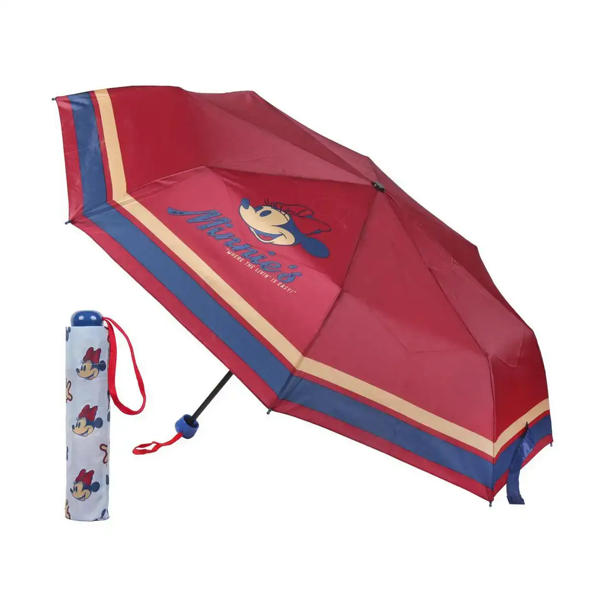 Parapluie pliable minnie mouse rouge o 97 cm _4912. DIAYTAR COTE D'IVOIRE - L'Art du Shopping Facilité. Naviguez sur notre plateforme en ligne pour découvrir une expérience d'achat fluide et agréable, avec une gamme de produits adaptés à tous.