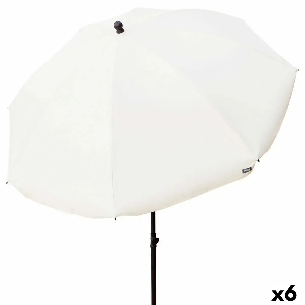 Parasol aktive 240 x 230 x 240 cm beige 6 unites _5792. DIAYTAR COTE D'IVOIRE - Où Choisir est un Acte d'Amour pour le Côte d'Ivoire. Explorez notre boutique en ligne et choisissez des articles qui célèbrent la culture et l'artisanat du pays.
