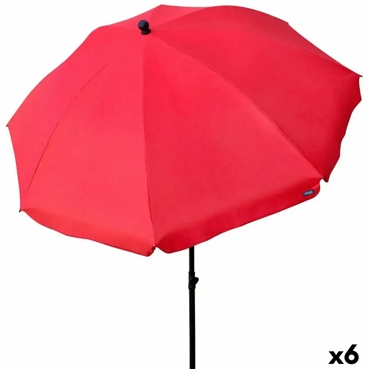 Parasol aktive rouge 240 x 230 x 240 cm 6 unites _6861. DIAYTAR COTE D'IVOIRE - Là où Chaque Produit a son Histoire. Découvrez notre gamme de produits, chacun portant en lui le récit de l'artisanat et de la passion, pour vous offrir une expérience de shopping authentique.
