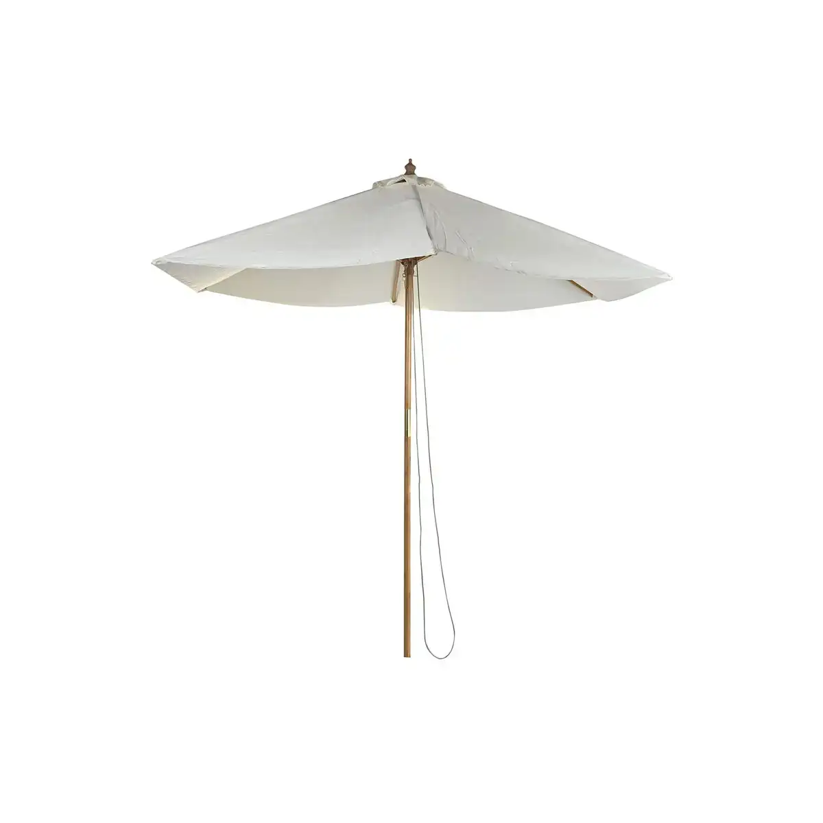 Parasol dkd home decor naturel beige aluminium bambou 300 x 300 x 230 cm _5713. DIAYTAR COTE D'IVOIRE - Là où la Qualité est Non Négociable. Parcourez notre boutique en ligne pour découvrir des produits qui incarnent le raffinement et l'excellence du Côte d'Ivoire.