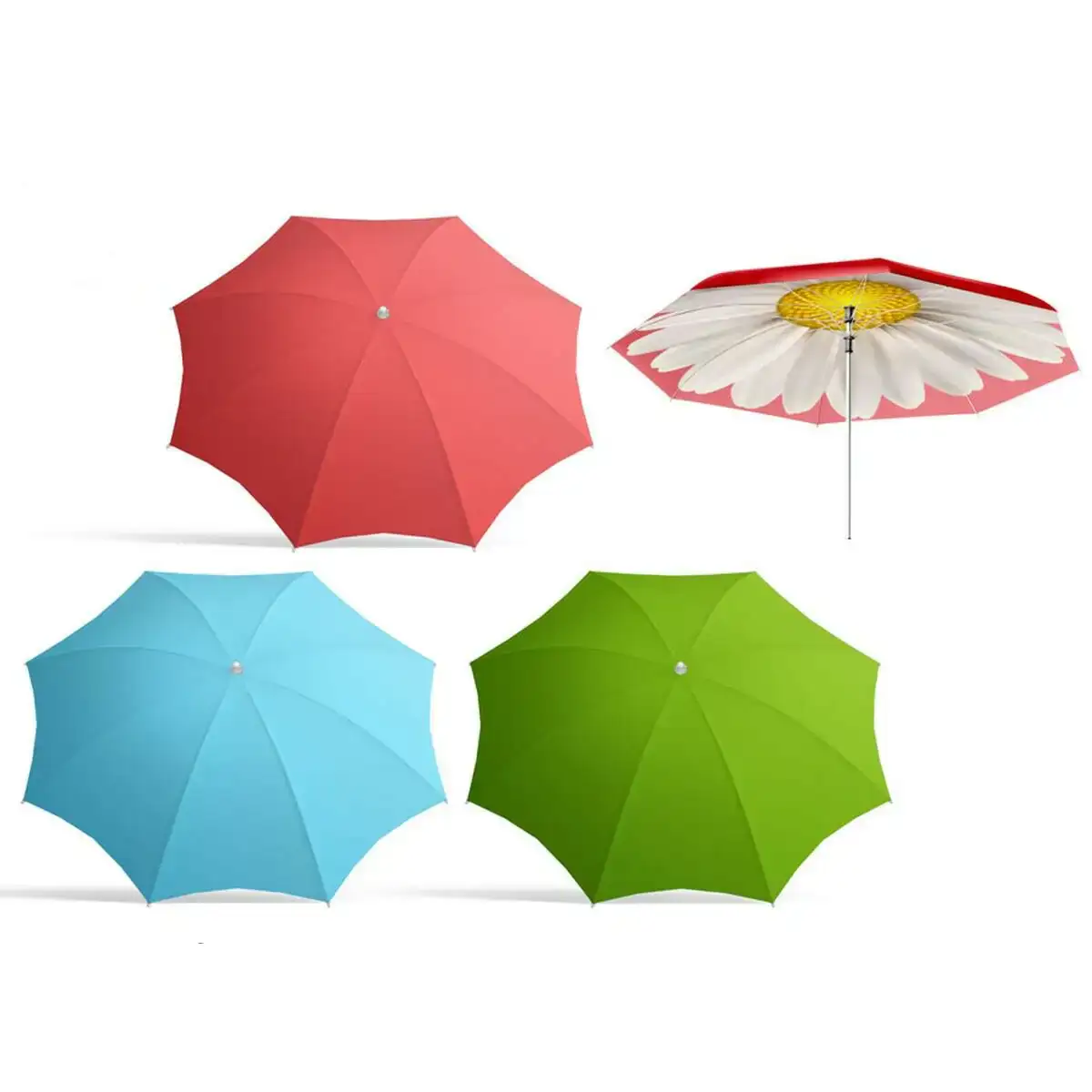 Parasol lisse o 240 cm_9776. DIAYTAR COTE D'IVOIRE - L'Art de Magasiner sans Frontières. Parcourez notre vaste sélection d'articles et trouvez tout ce dont vous avez besoin, du chic à l'authentique, du moderne au traditionnel.