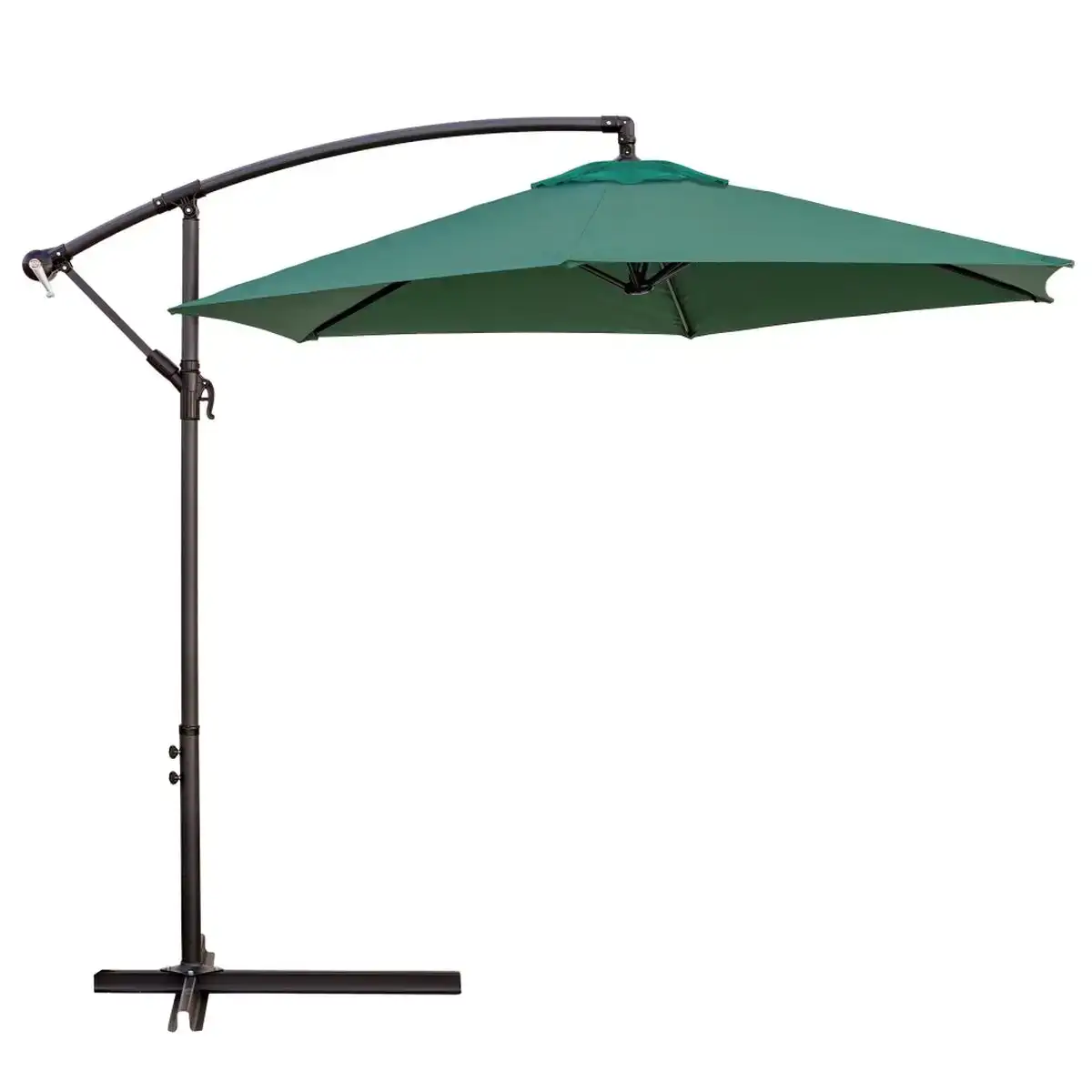 Parasol monty aluminium vert 270 cm_8169. DIAYTAR COTE D'IVOIRE - Où la Mode et le Confort se Rencontrent. Plongez dans notre univers de produits et trouvez des articles qui vous habillent avec style et aisance.