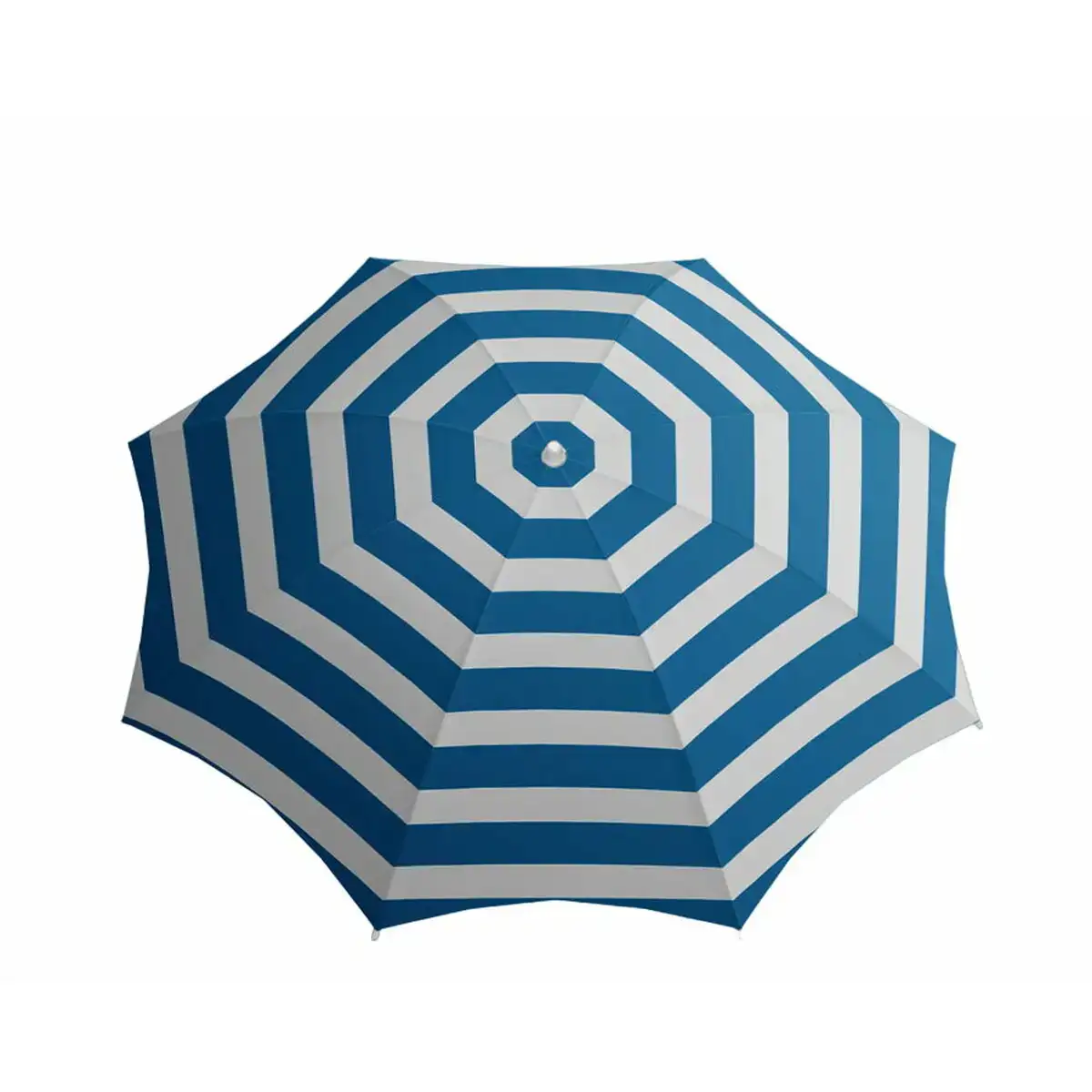 Parasol rayures blanc bleu o 240 cm_9895. DIAYTAR COTE D'IVOIRE - Votre Source de Découvertes Shopping. Découvrez des trésors dans notre boutique en ligne, allant des articles artisanaux aux innovations modernes.