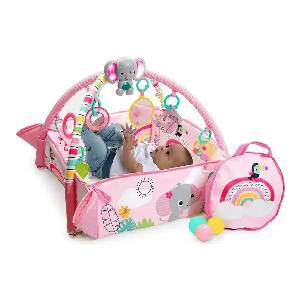 Parc de jeux bright starts activity gym rose 5 en 1 arc en ciel_6910. DIAYTAR COTE D'IVOIRE - L'Art de Magasiner sans Frontières. Parcourez notre vaste sélection d'articles et trouvez tout ce dont vous avez besoin, du chic à l'authentique, du moderne au traditionnel.