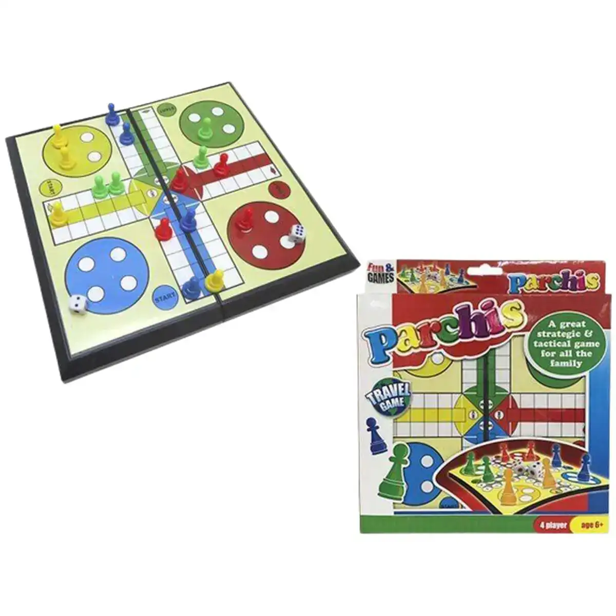 Parchis 22 5 x 25 x 2 cm_6677. Bienvenue chez DIAYTAR COTE D'IVOIRE - Où Choisir est un Voyage. Plongez dans notre plateforme en ligne pour trouver des produits qui ajoutent de la couleur et de la texture à votre quotidien.
