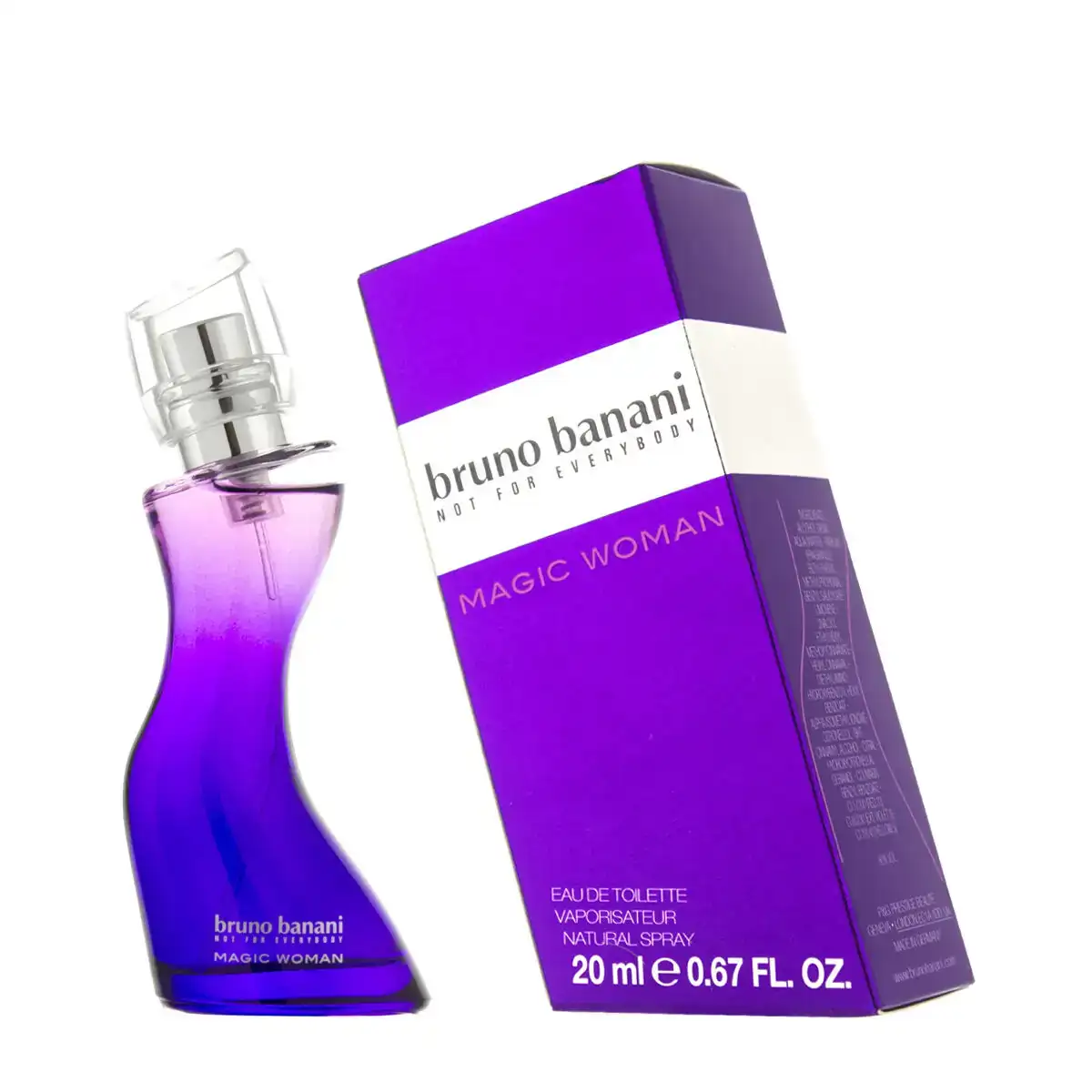 Parfum femme bruno banani edt magic woman 20 ml_5040. DIAYTAR COTE D'IVOIRE - Où la Tradition Renouvelée Rencontre l'Innovation. Explorez notre gamme de produits qui fusionnent l'héritage culturel avec les besoins contemporains.