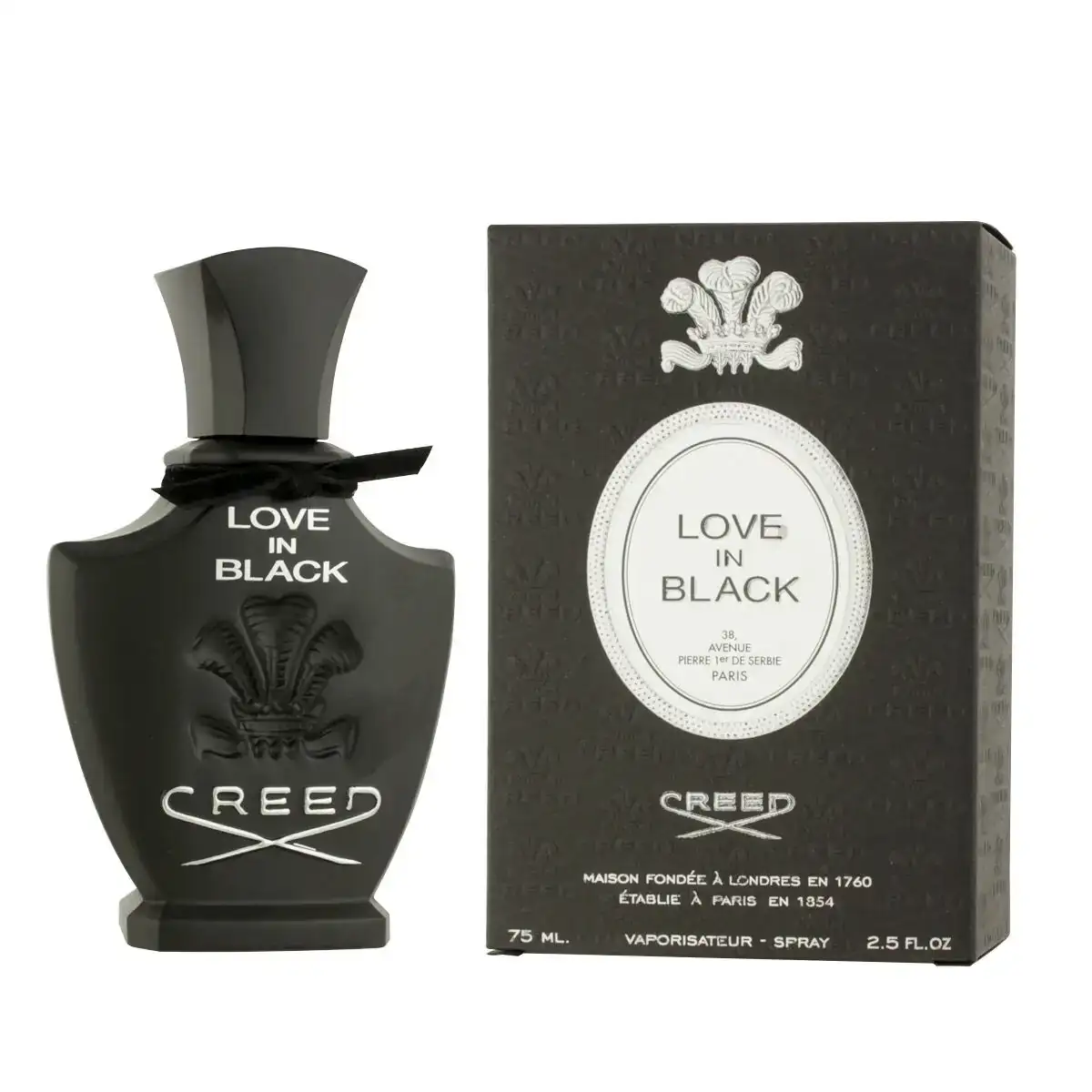 Parfum femme creed edt love in black 75 ml_5566. DIAYTAR COTE D'IVOIRE - Où Choisir est une Célébration. Découvrez notre sélection de produits qui représentent la diversité et la joie du Côte d'Ivoire, à chaque étape de votre vie.