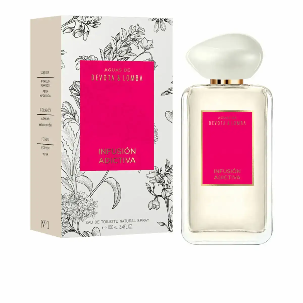Parfum femme devota lomba edt infusion adictiva 100 ml_7806. DIAYTAR COTE D'IVOIRE - Votre Source de Découvertes Shopping. Découvrez des trésors dans notre boutique en ligne, allant des articles artisanaux aux innovations modernes.