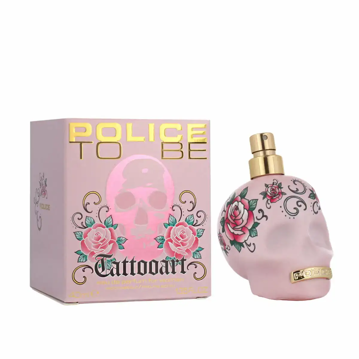 Parfum femme police edp to be tattooart 40 ml_8614. DIAYTAR COTE D'IVOIRE - L'Art du Shopping Éclairé. Parcourez notre catalogue et choisissez parmi des produits de qualité qui satisferont vos besoins et votre style.
