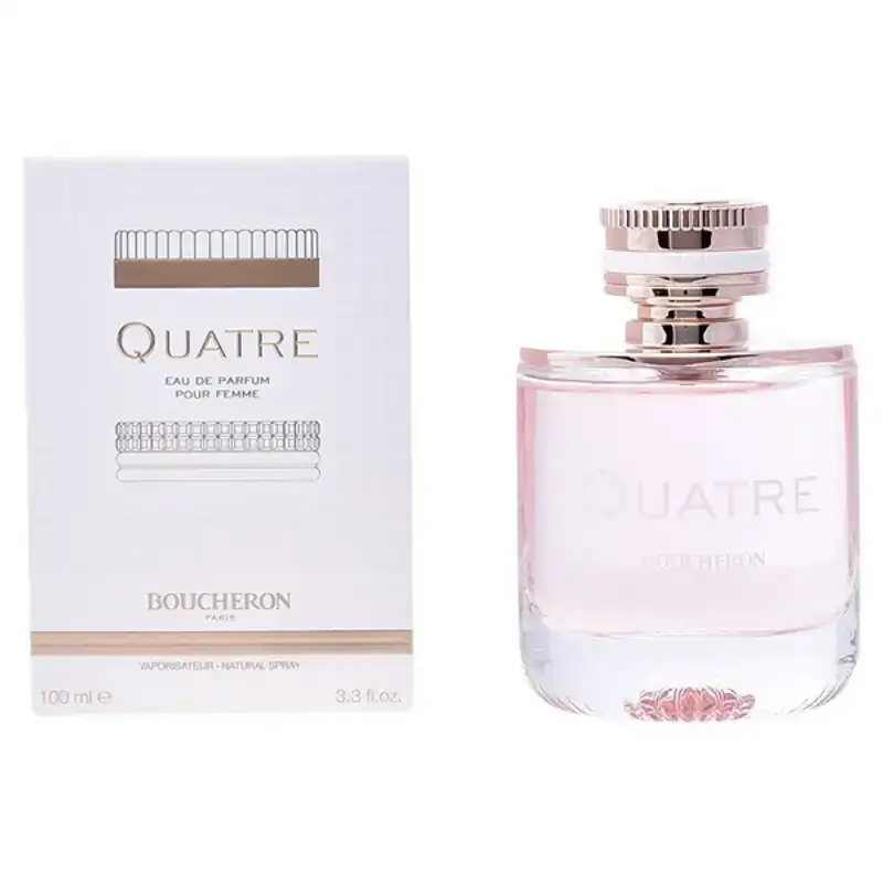 Parfum femme quatre pour femme boucheron edp_8627. DIAYTAR COTE D'IVOIRE - Votre Destination Shopping Authentique. Explorez notre boutique en ligne et découvrez des trésors qui reflètent l'âme du Côte d'Ivoire, pour une expérience shopping unique.