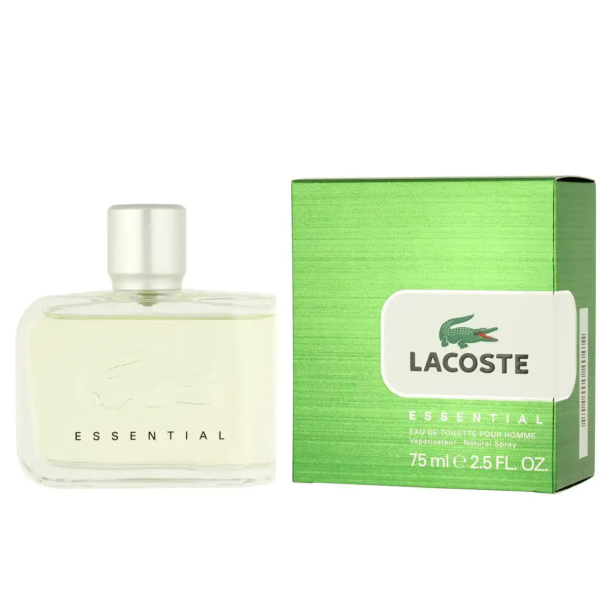 Parfum homme lacoste edt essential 75 ml_1989. Entrez dans l'Univers de DIAYTAR COTE D'IVOIRE - Où Chaque Produit a sa Place. Explorez nos rayons virtuels et choisissez des articles qui s'intègrent parfaitement à votre style de vie.