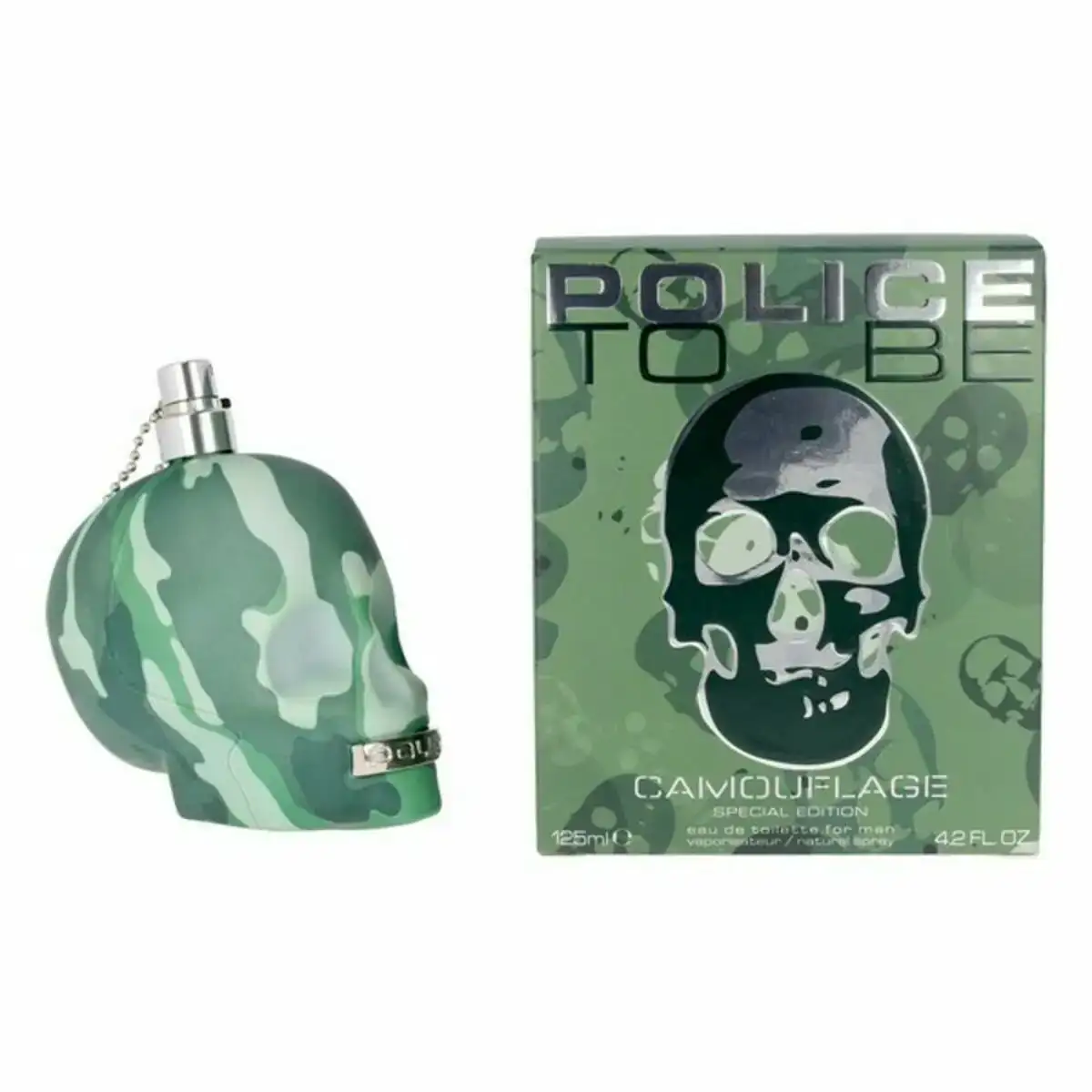 Parfum homme police edt to be camouflage 125 ml_1857. DIAYTAR COTE D'IVOIRE - Votre Source de Découvertes Shopping. Découvrez des trésors dans notre boutique en ligne, allant des articles artisanaux aux innovations modernes.
