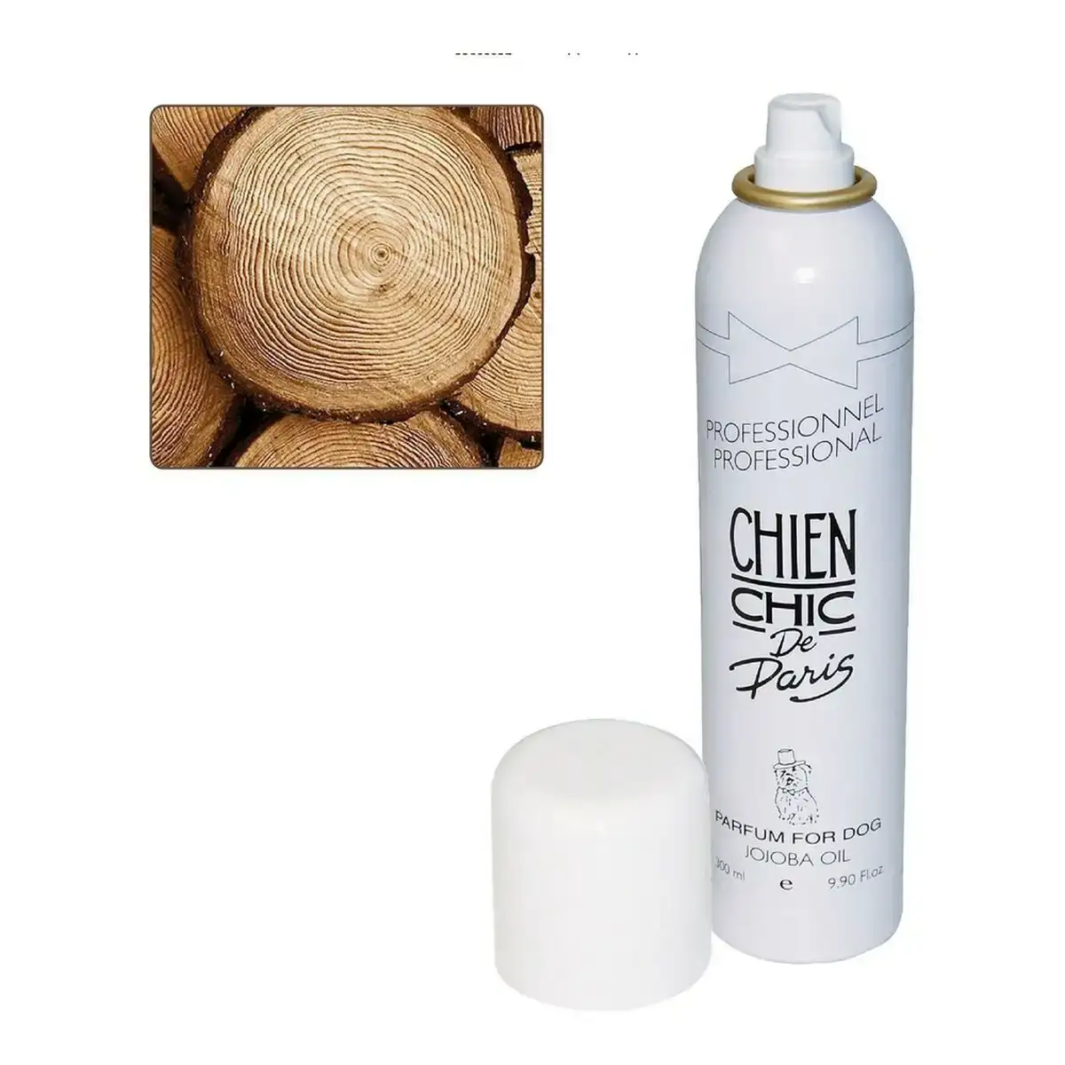 Parfum pour animaux domestiques chien chic chien spray woody 300 ml _4004. DIAYTAR COTE D'IVOIRE - Où Choisir est un Acte d'Amour pour le Côte d'Ivoire. Explorez notre boutique en ligne et choisissez des articles qui célèbrent la culture et l'artisanat du pays.
