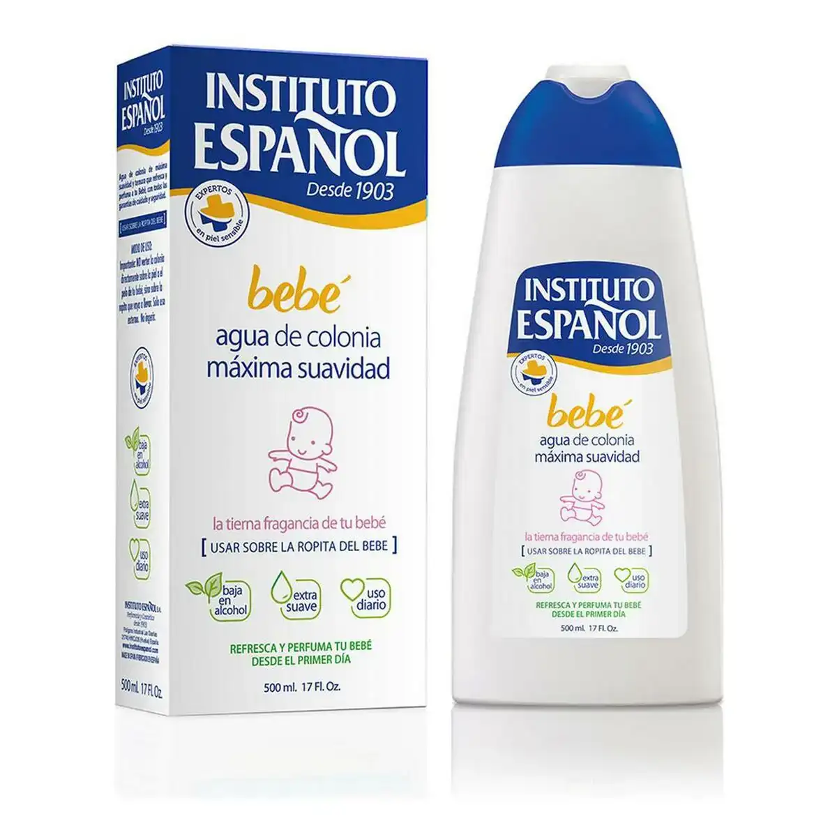 Parfum pour enfant bebe instituto espanol bebe edc 500 ml_4392. Bienvenue sur DIAYTAR COTE D'IVOIRE - Là où Chaque Objet a une Âme. Plongez dans notre catalogue et trouvez des articles qui portent l'essence de l'artisanat et de la passion.