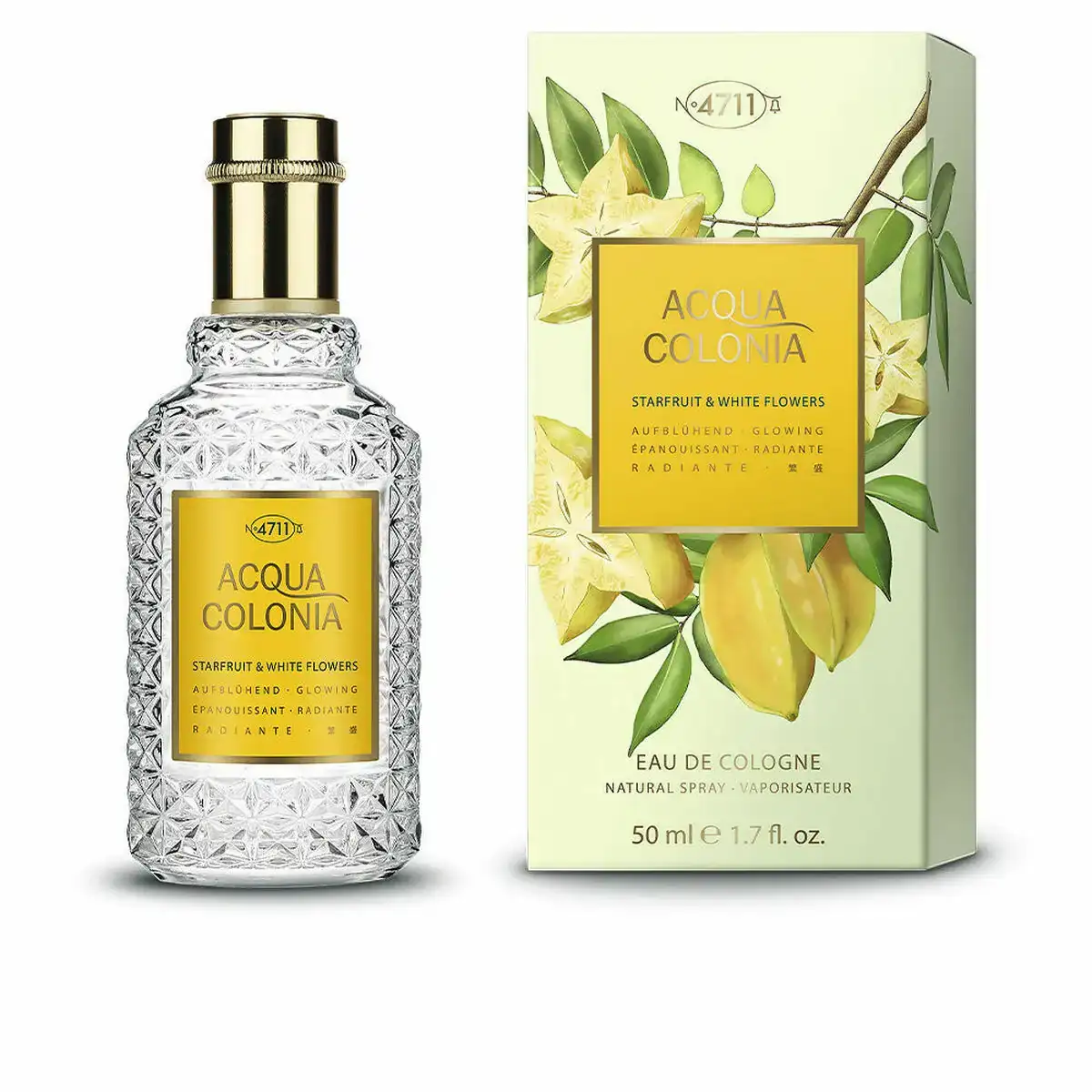 Parfum unisexe 4711 acqua colonia edc carambole fleurs blancs 50 ml _8406. DIAYTAR COTE D'IVOIRE - L'Art de Vivre en Couleurs et en Styles. Parcourez notre sélection et trouvez des articles qui reflètent votre personnalité et votre goût pour la vie.