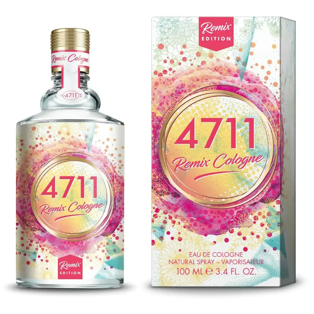 Parfum unisexe 4711 edc remix cologne festival vibes edition 2021 100 ml_3448. DIAYTAR COTE D'IVOIRE - Où Chaque Produit a son Histoire à Raconter. Parcourez notre catalogue et découvrez des articles qui portent en eux la passion et l'histoire du Côte d'Ivoire.
