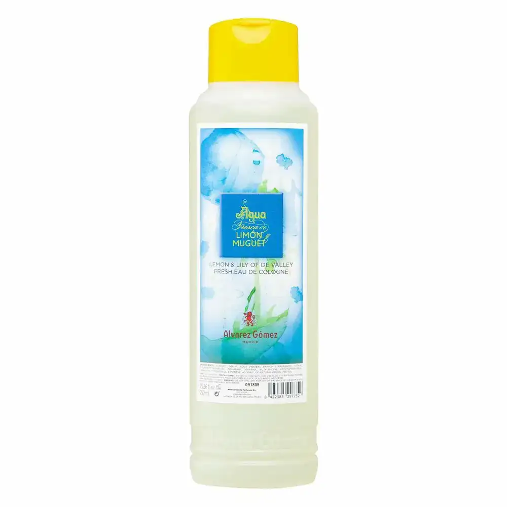 Parfum unisexe agua fresca de limon y muguet alvarez gomez edc 750 ml _6542. DIAYTAR COTE D'IVOIRE - L'Art de Vivre le Shopping Inspiré. Parcourez notre catalogue et choisissez des produits qui reflètent votre passion pour la beauté et l'authenticité.