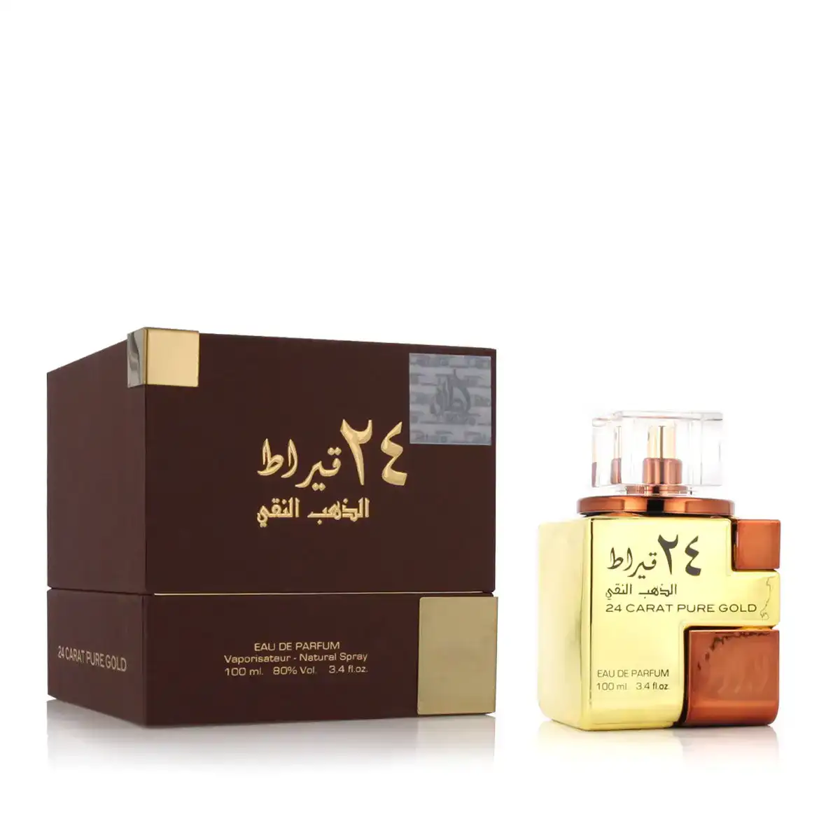 Parfum unisexe lattafa edp 24 carat pure gold 100 ml _6074. Entrez dans l'Univers de DIAYTAR COTE D'IVOIRE - Où le Choix Rencontre l'Authenticité. Explorez nos rayons virtuels et trouvez des produits qui incarnent la richesse de notre culture.