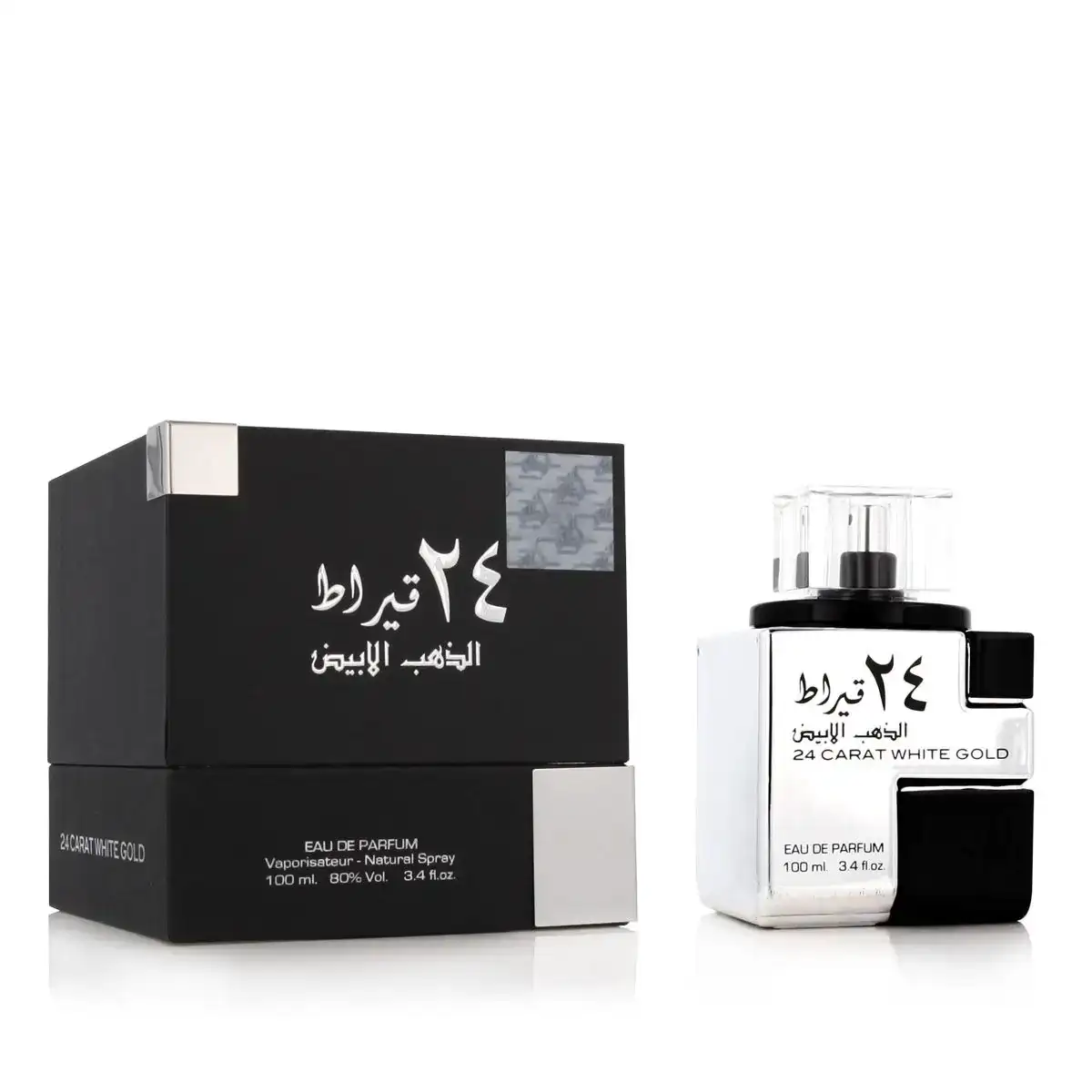 Parfum unisexe lattafa edp 24 carat white gold 100 ml _7713. DIAYTAR COTE D'IVOIRE - Votre Destination pour un Shopping Inoubliable. Naviguez à travers notre catalogue et choisissez des produits qui vous marquent par leur originalité.
