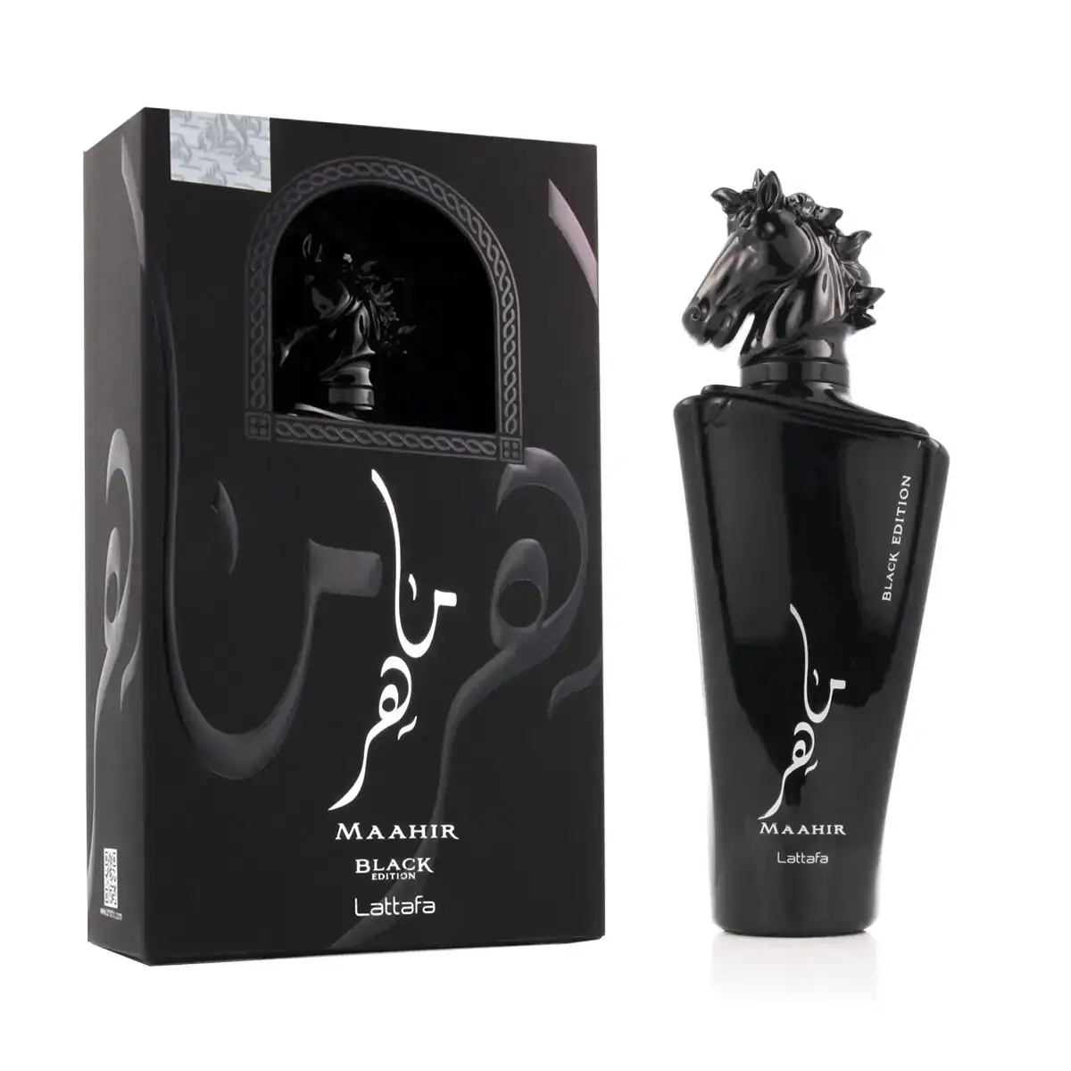 Parfum unisexe lattafa edp maahir black edition 100 ml_6367. DIAYTAR COTE D'IVOIRE - Votre Escapade Shopping Virtuelle. Explorez notre boutique en ligne et dénichez des trésors qui évoquent la culture et le savoir-faire sénégalais, un clic à la fois.