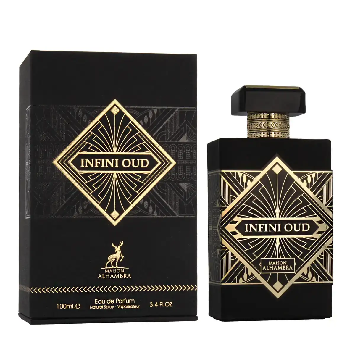 Parfum unisexe maison alhambra edp infini oud 100 ml_2494. DIAYTAR COTE D'IVOIRE - Votre Plateforme Shopping de Confiance. Naviguez à travers nos rayons et choisissez des produits fiables qui répondent à vos besoins quotidiens.