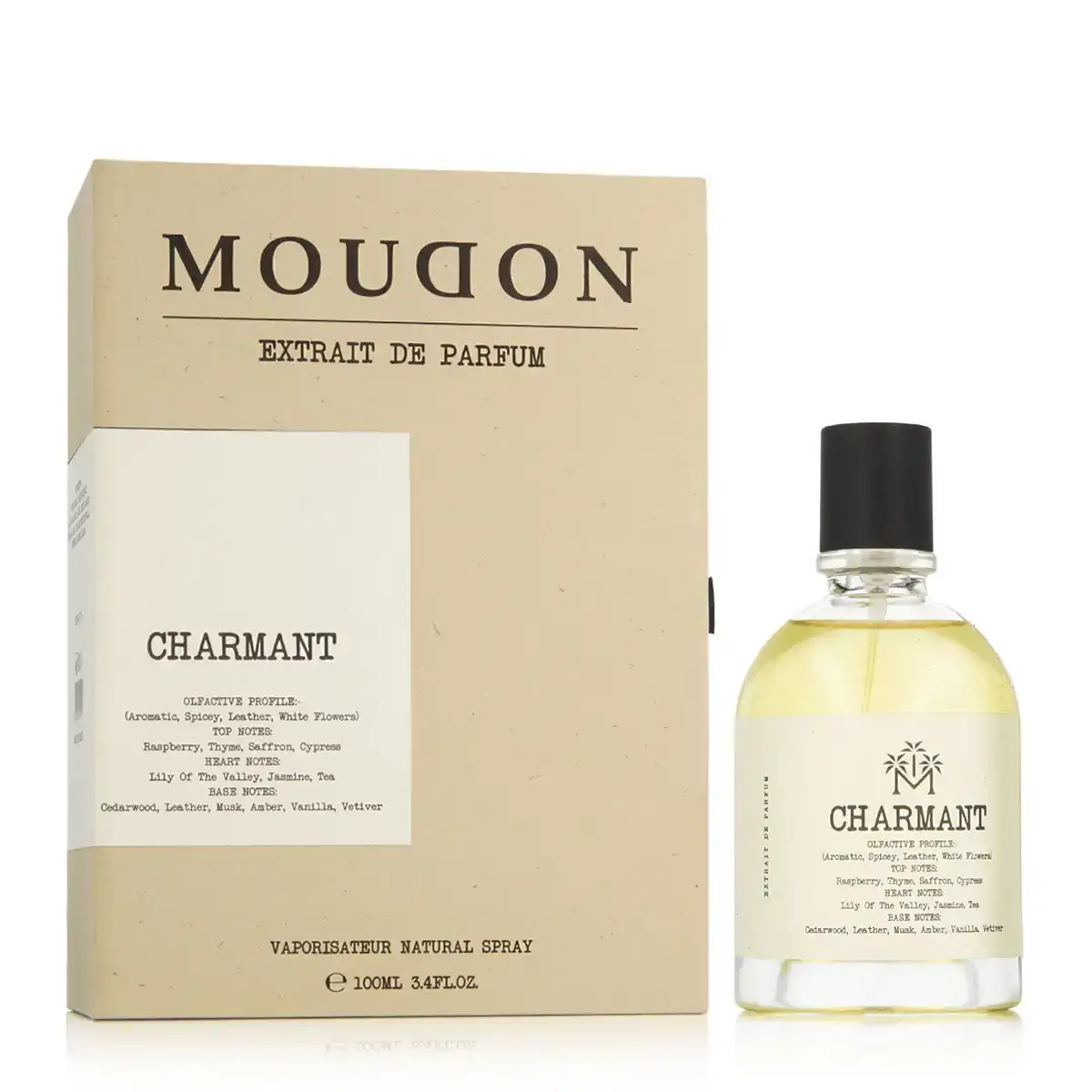 Parfum unisexe moudon charmant 100 ml_9435. DIAYTAR COTE D'IVOIRE - Où Choisir Devient un Plaisir. Découvrez notre boutique en ligne et choisissez parmi une variété de produits qui satisferont tous vos besoins.
