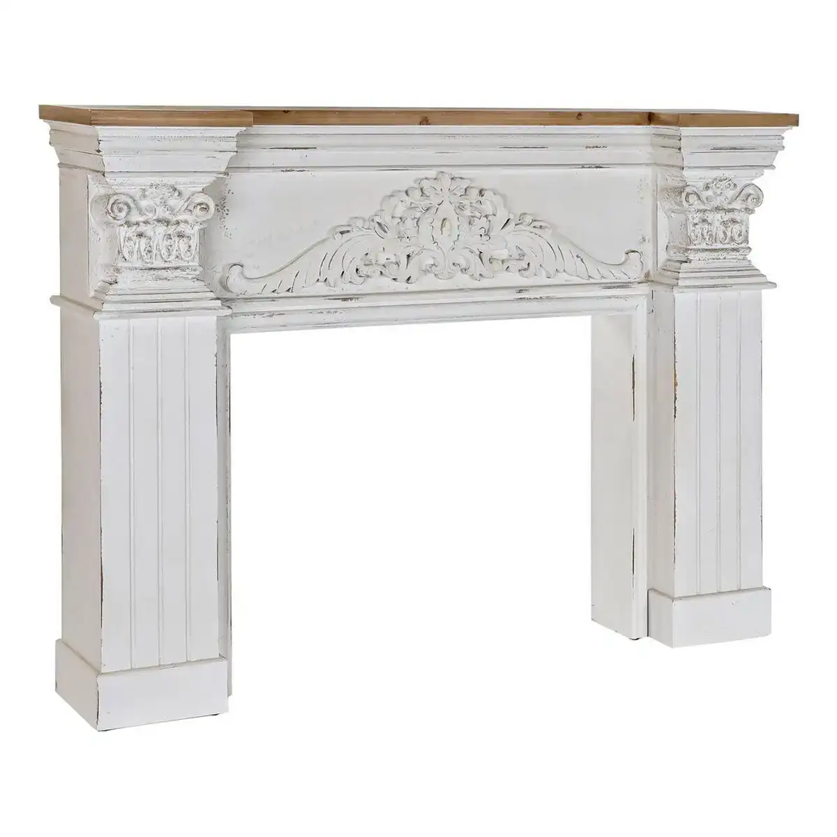 Parre feu pour cheminee dkd home decor frontal 144 x 28 x 110 cm sapin bois mdf_3481. DIAYTAR COTE D'IVOIRE - Où la Tradition s'Harmonise avec le Moderne. Parcourez notre gamme diversifiée et choisissez des produits qui révèlent l'âme du Côte d'Ivoire.