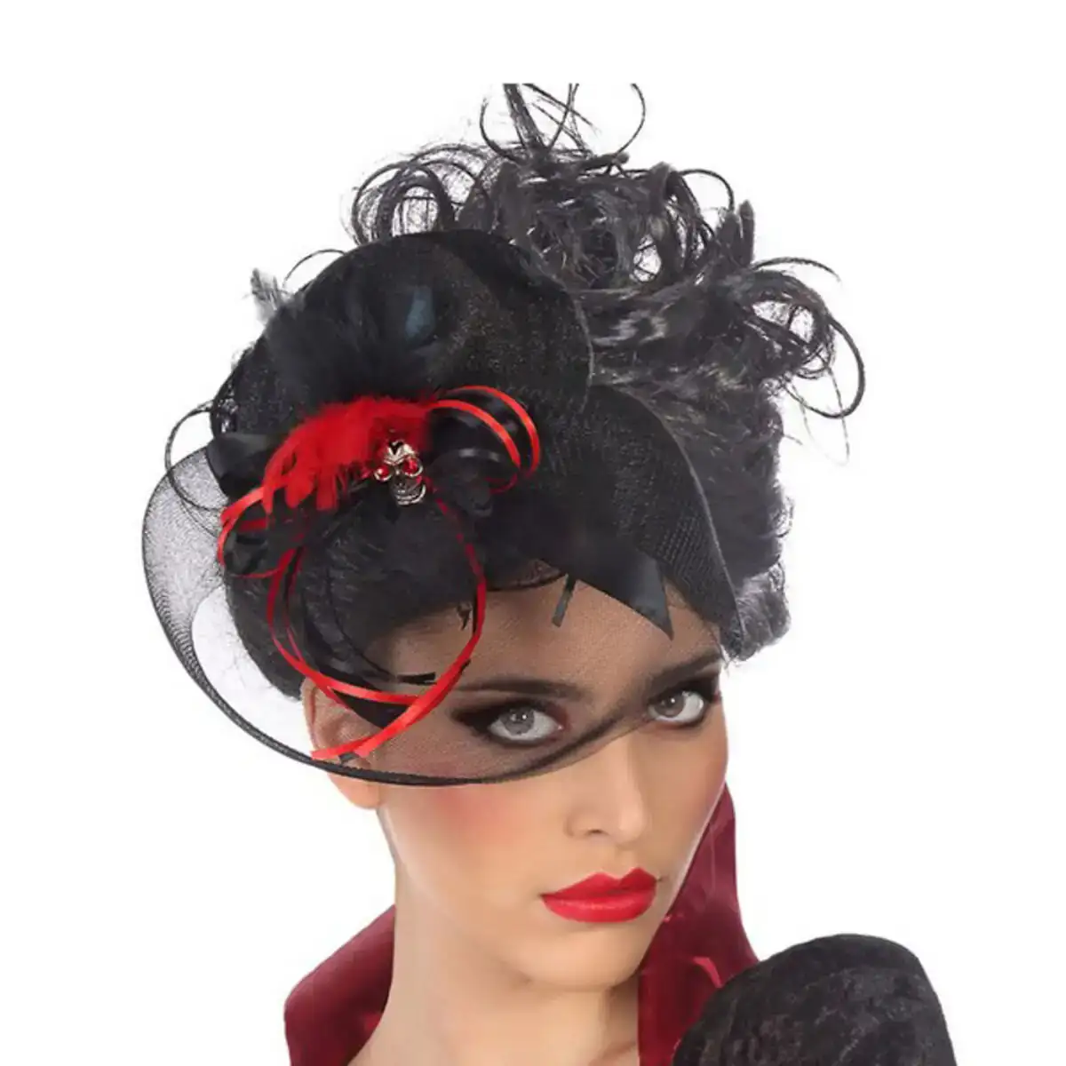 Parure de cheveux halloween noir_6228. Entrez dans l'Univers de DIAYTAR COTE D'IVOIRE - Où l'Innovation Rencontre la Tradition. Explorez notre sélection de produits modernes et traditionnels qui incarnent l'esprit dynamique du Côte d'Ivoire.